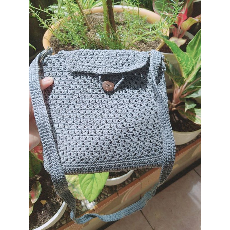 Tas Rajut bahan tebal