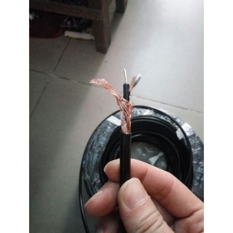 kitani sinar kabel coaxial antena tv 5c meteran