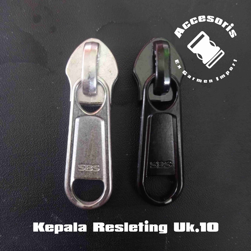 Kepala Resleting SBS no.8 model terbalik