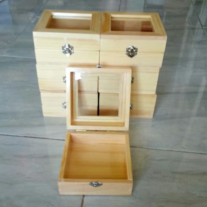 Kotak Perhiasan Kayu / Wooden Box / Kotak Penyimpanan / Kotak Kayu