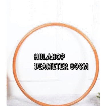 Hulahoop Rotan 80cm//free Vernis