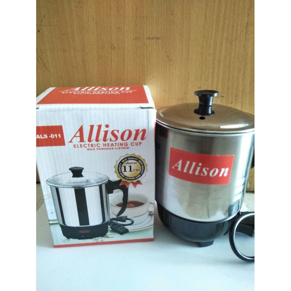 Allison Electric Heating Cup 11cm /13cm / Teko Listrik / Mug Elektrik GARANSI RESMI