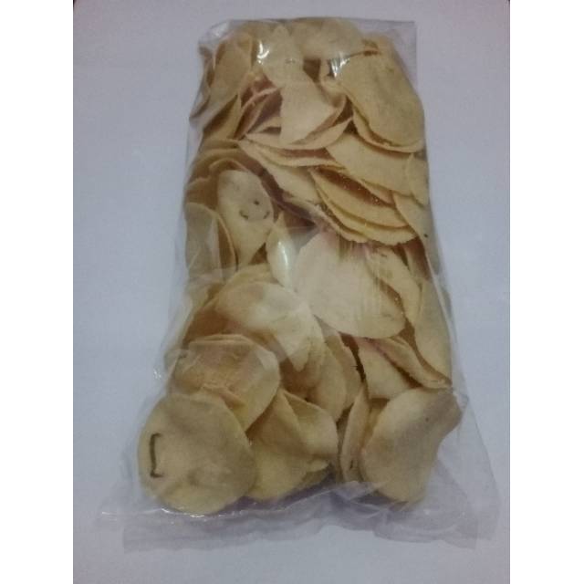 500 gram KETEMPLING / GEMBLONG / KERIPIK SINGKONG MAKANAN RINGAN KHAS KUNINGAN