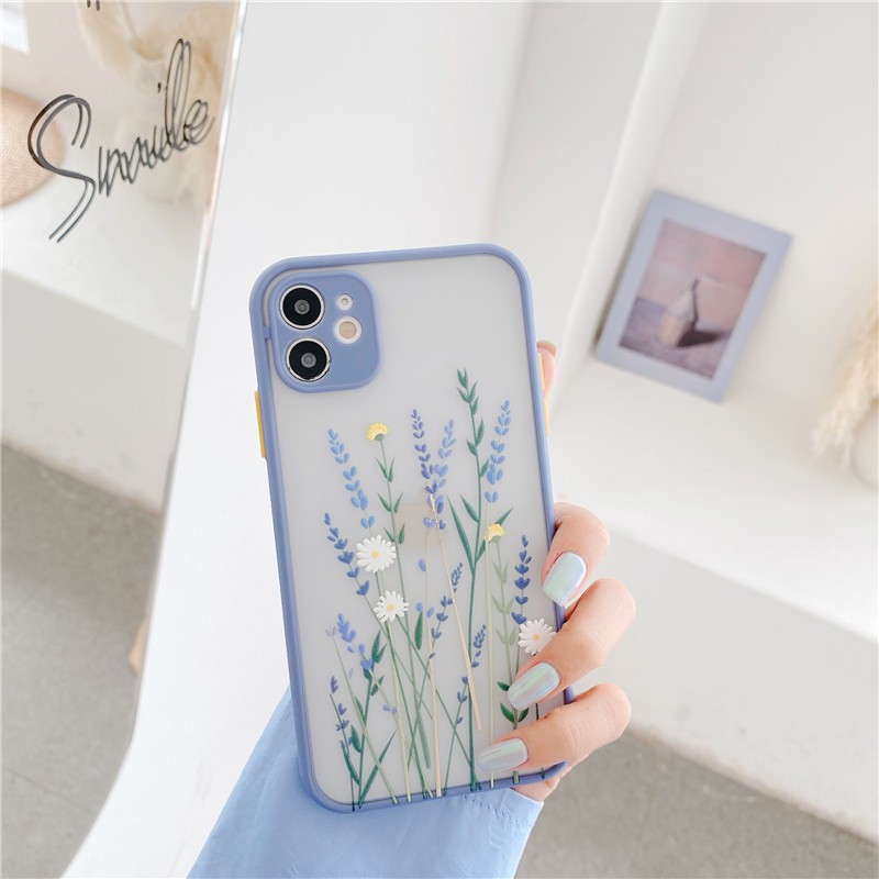 PRINTING HYBRID flower 3 case oppo a16 a3s a5 a9 2020 f11 f9 a5s a7 a12 a11k a1k realme c2 a52 a92 a33 a53 f11 pro a15 a31 2020 a54 a74 4g reno 4f 5 3 5f-2
