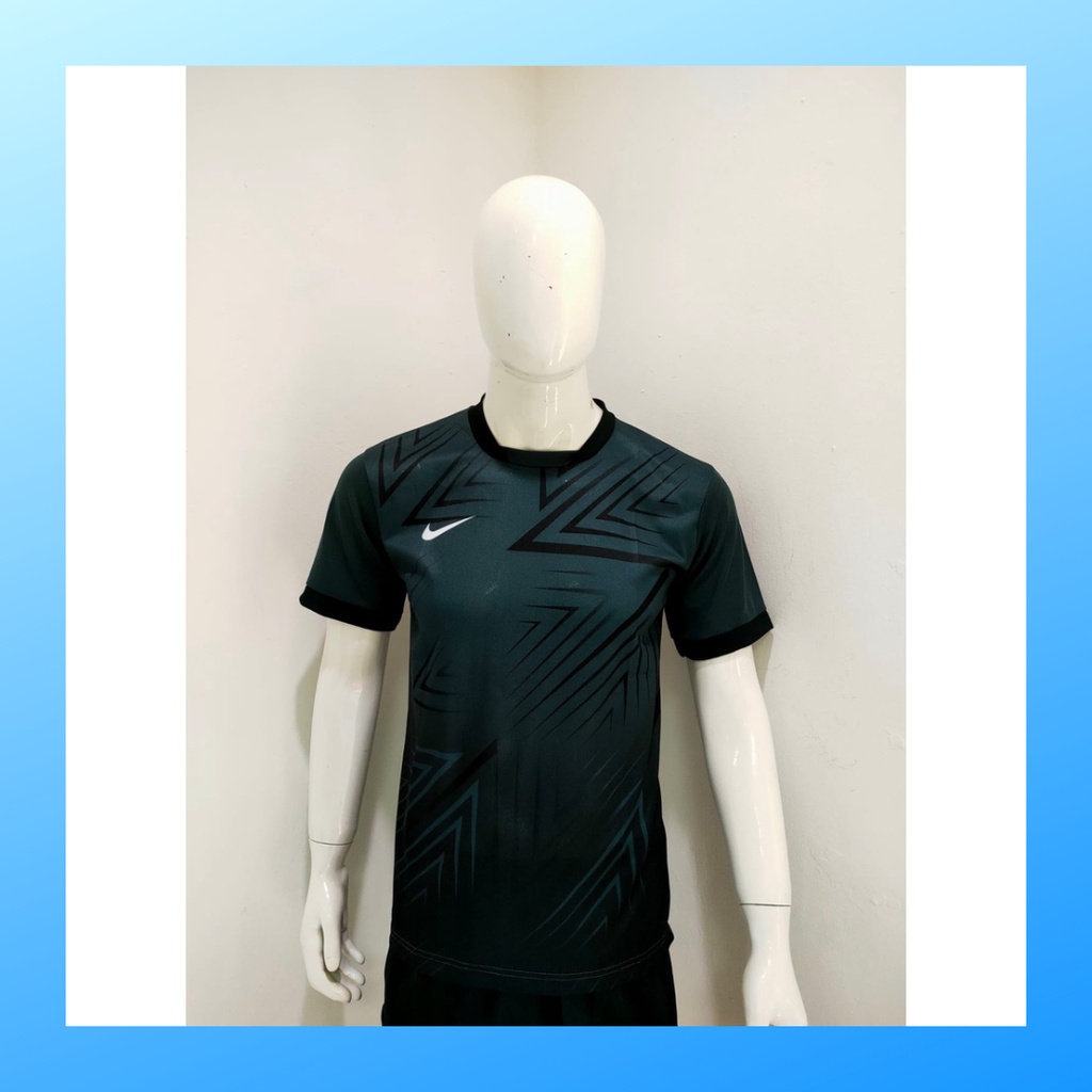 jersey futsal pria kaos sepak bola club baju atasan wanita dewasa t-shirt seragam custom jersy outfit klub olahraga gym kostum jogging jarsey soccer pakaian fitness oblong sports suit apparel NK160 charcoal