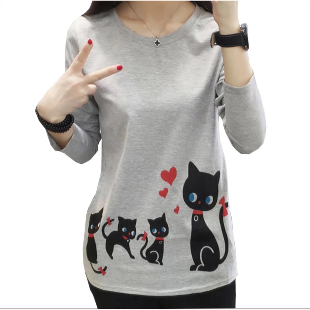 BLOUSE KITTY CAT