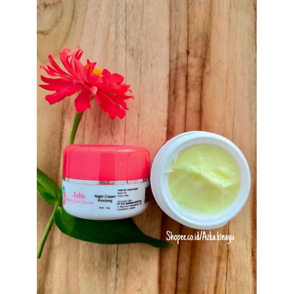 NIGHT CREAM KINCLONG AZKA BEAUTY GLOW SKINCARE