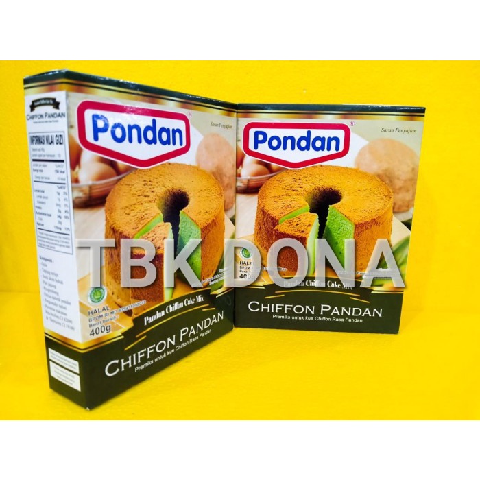 

NEW Pondan Chiffon Pandan 400 gr