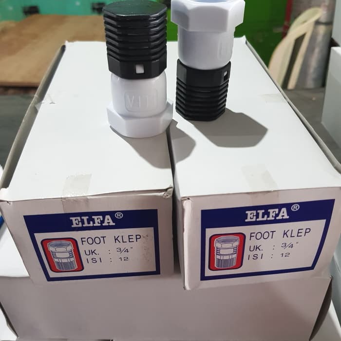 Foot Valve Voet Valve Foot Klep Footklep Tusen Klep / TERMURAH Foot Klep PVC ELFA 1&quot; 1/2&quot; 3/4&quot; Inch Inci Footklep Valve / Foot Klep PVC ELFA 1/2&quot; 3/4&quot; 1&quot; Inch Inci Footklep Valve 1/2Inch 3/4Inch 1/2Inci 3/4Inci 1/2In 3/4In