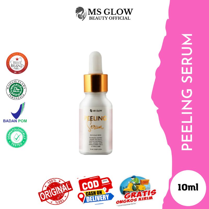 MS Glow Peeling Serum/serum peeling ms glow/peeling serum
