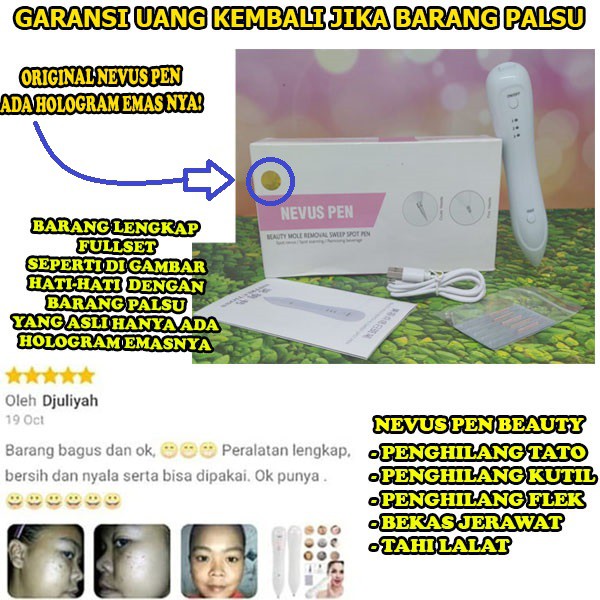 (COD) PENGHILANG TATTO PEN LASER WAJAH ALAT PENGHILANG TATO FLEK DAN TAHI LALAT PEN ORIGINAL