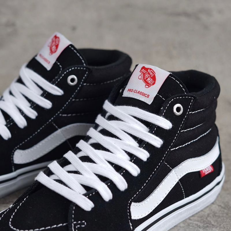 Vans Sk8 Hi PRO Black White