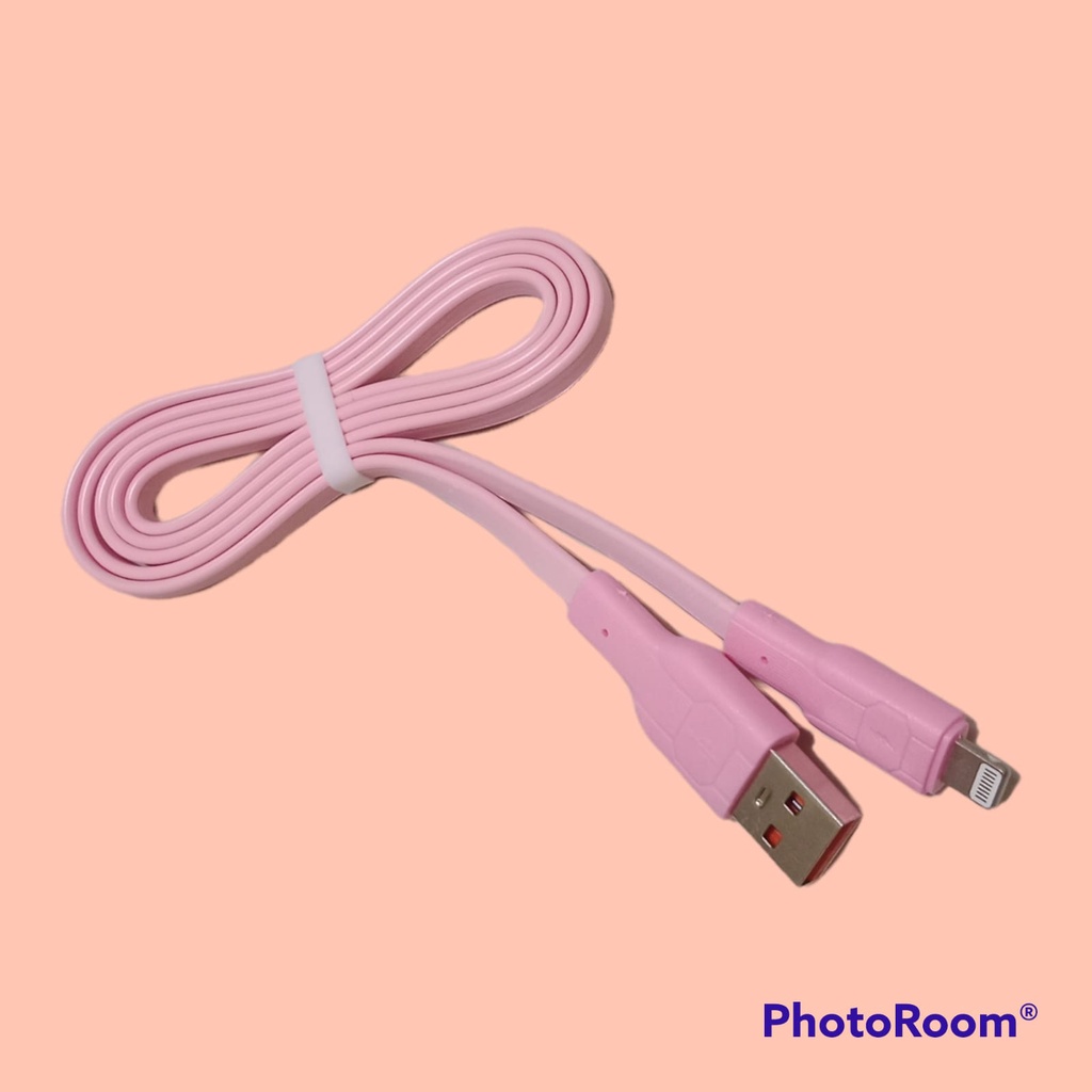 KABEL DATA  /KABELDATA MACARON MICRO V8 IPH  TYPE C CAS ANDROID NYLON