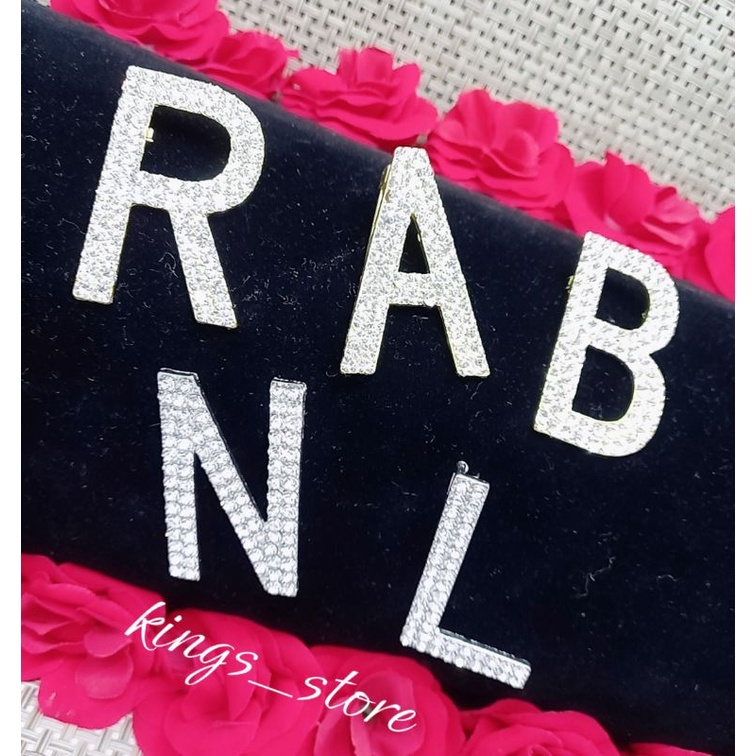 (COD)BROSS HURUF KEKINIAN ACCESORIES WANITA VIRAL