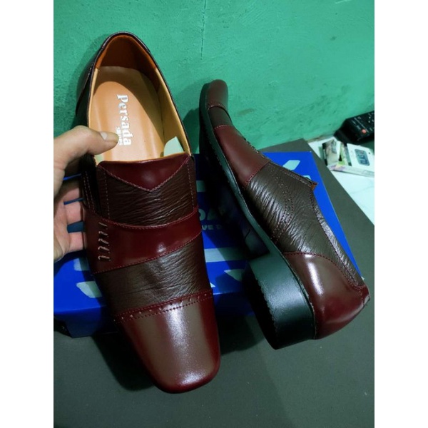 Sepatu Pantofel Kulit Pria Persada 6039 ( Produksi Sendiri )