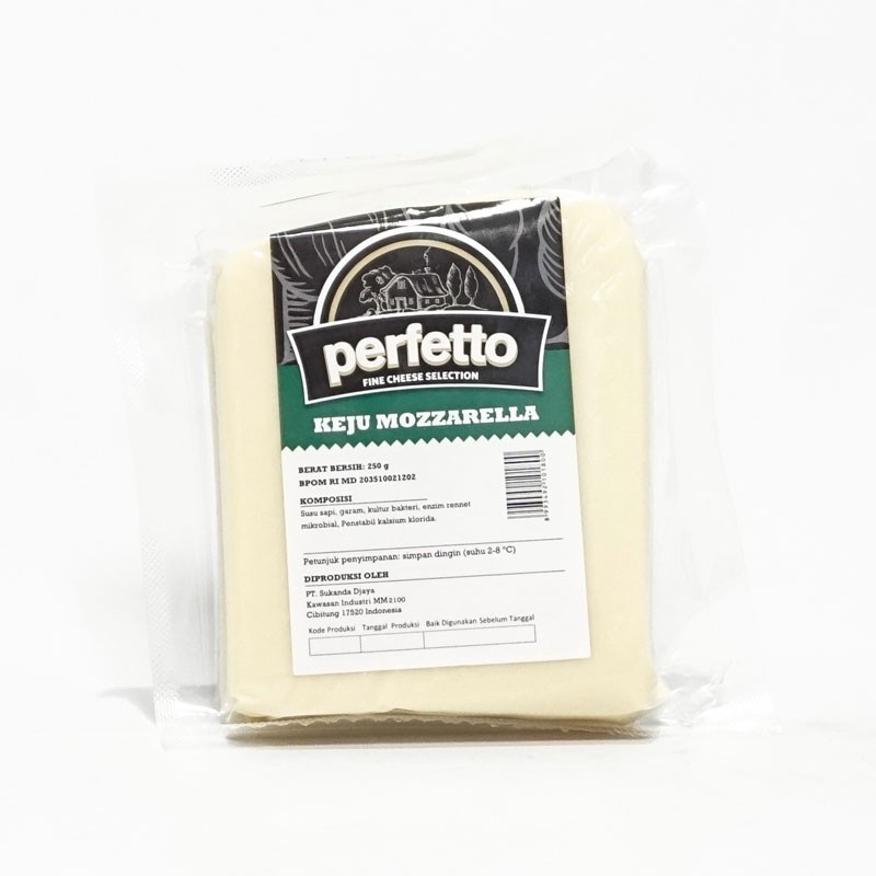 

Perfetto Keju Mozarella 250g