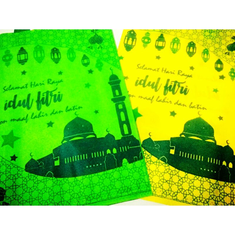 

Tas lebaran idul fitri 2 Sisi