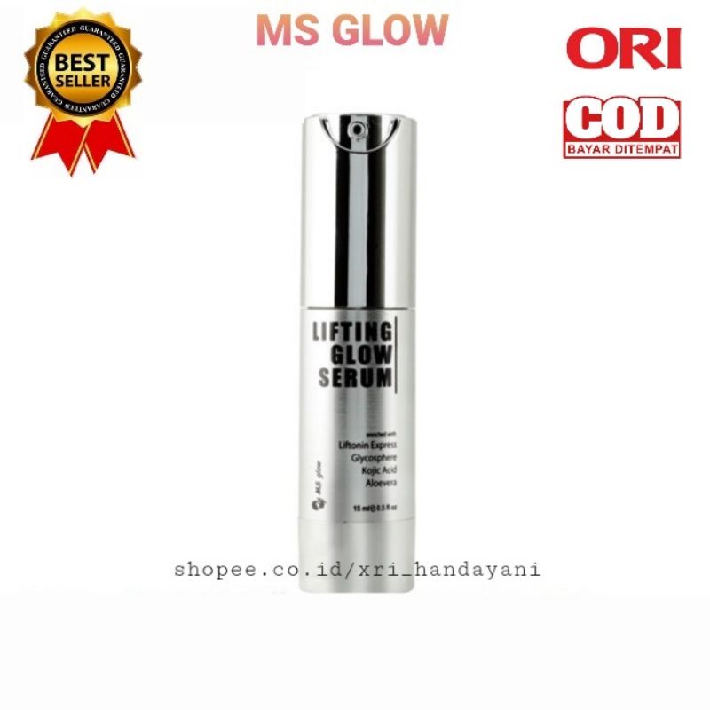 [BEST SELLER] lifting glow serum ms glow mengecilkan pori wajah