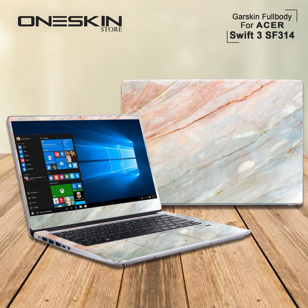 Garskin Laptop Cover Laptop Acer Swift 3 SF314-41 SF314-54 SF314-56 Fullbody