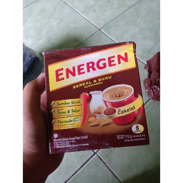 

Energen Coklat Besar isi 5 @34 gram