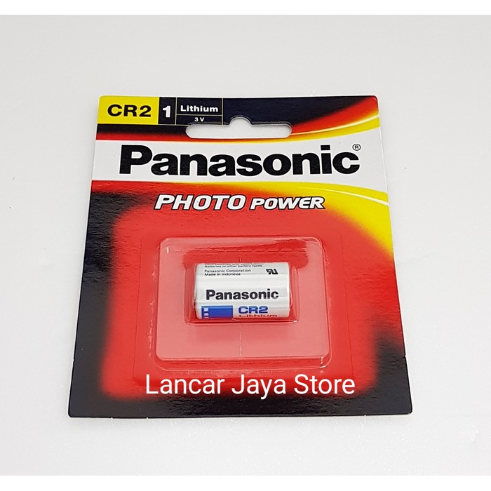 Baterai Panasonic CR2 - 3V ASLI