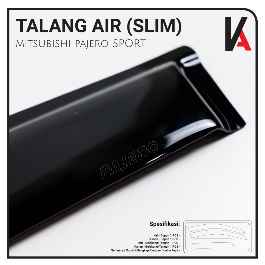 TALANG PINTU AIR MOBIL MITSUBISHI ALL NEW PAJERO SPORT MODEL SLIM 4 PINTU