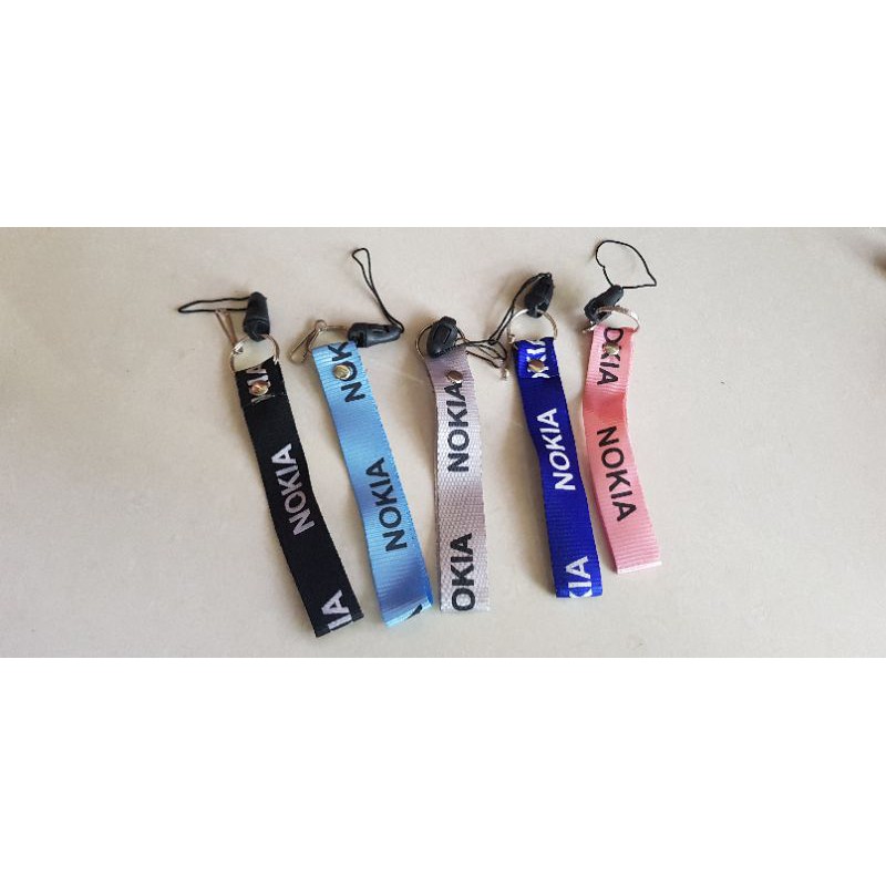 strap tali gantungan hp nokia pendek
