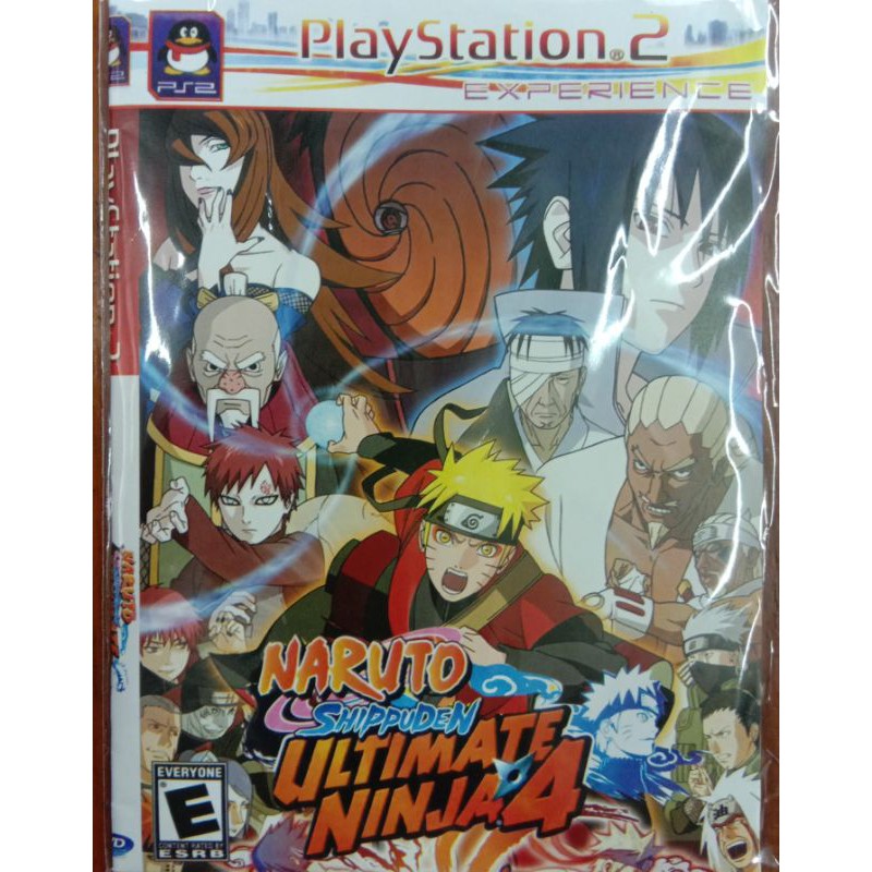 Kaset Ps2 Game Naruto 4