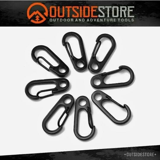 Carabiner Mini Pengait Kunci Gantungan Bucke Paracord Keychain