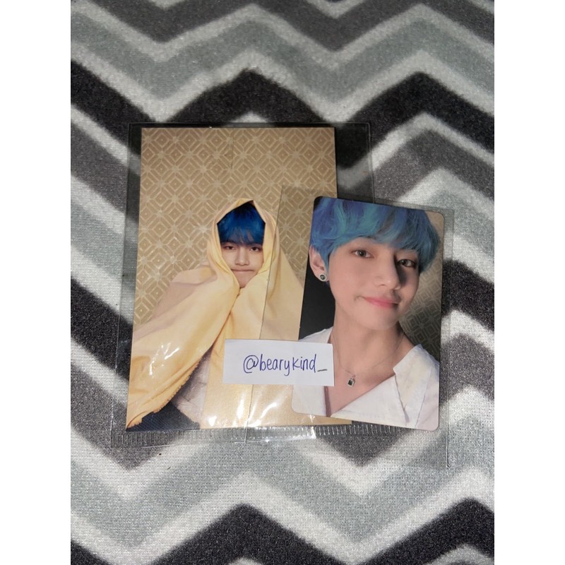 booked Bundle Official PC Taehyung Persona 3 & Postcard persona