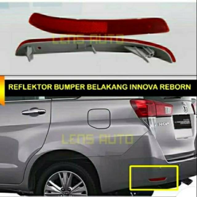 Reflektor bumper Innova rebon