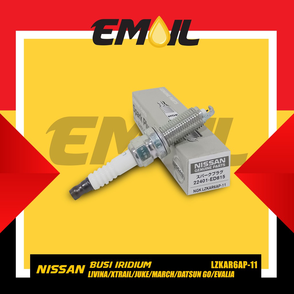ORIGINAL BUSI IRIDIUM LIVINA XTRAIL JUKE MARCH DATSUN GO EVALIA TEANA LZKAR6AP-11