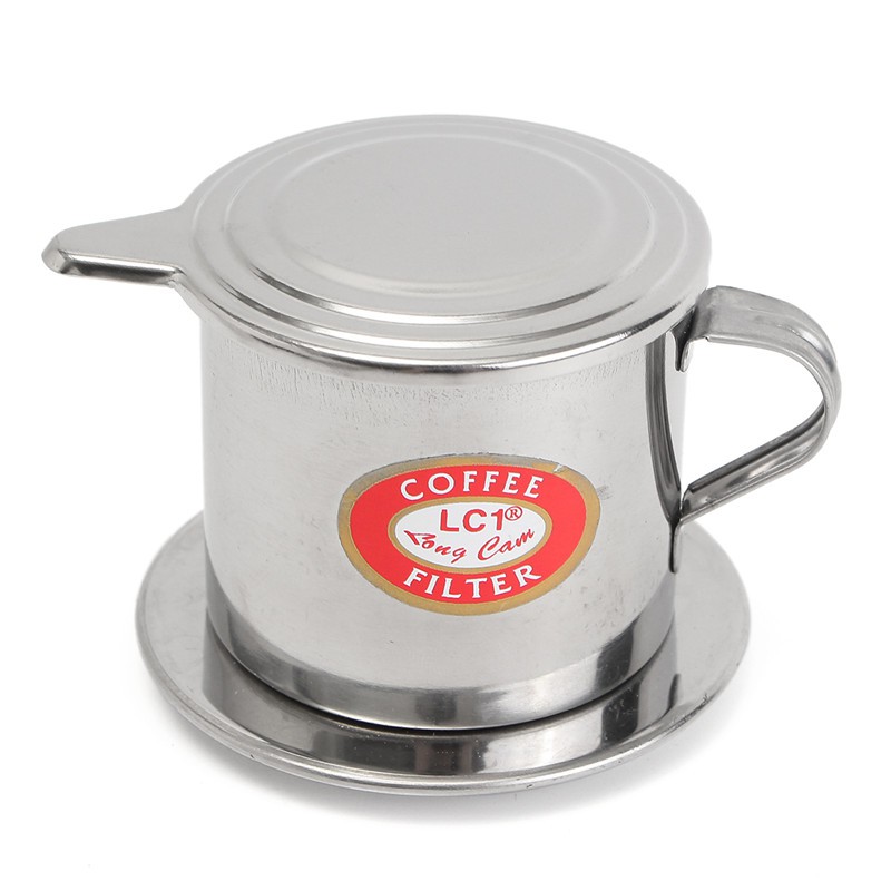 Coffe Filter Vietnam Drip Original 7Q Long Cam Cangkir Kopi Cafe Coffee Saringan Aluminium