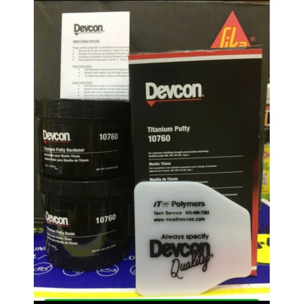 

Devcon titanium putty 10760