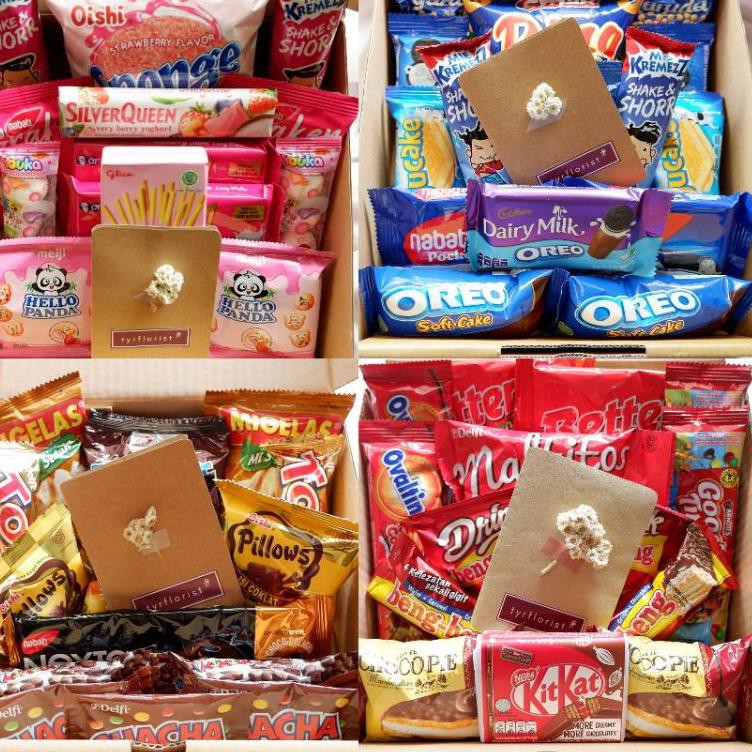 

SᗴgΔlΔ HAMPERS SNACK / BUKET SNACK / KADO WISUDA ULTAH ANNIVERSARY..L4gi rame