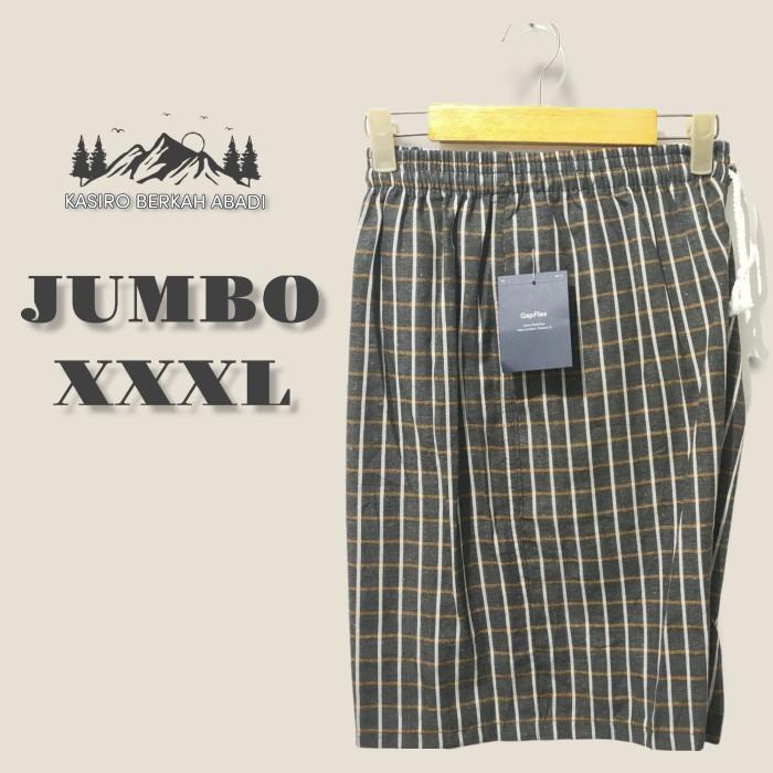 Celana Kolor Jumbo XXXL Big Size Pria Celana Pendek XXXL Katun
