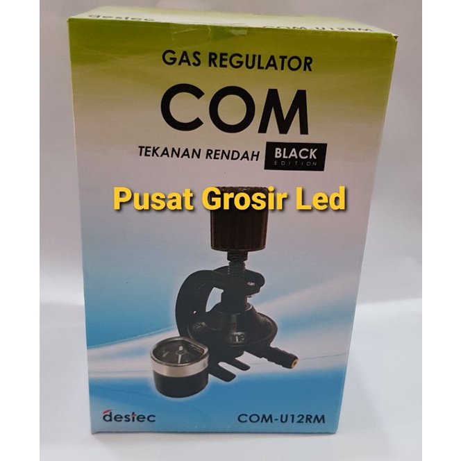 Regulator Gas Putar Destec Com U 12 RM + Amper