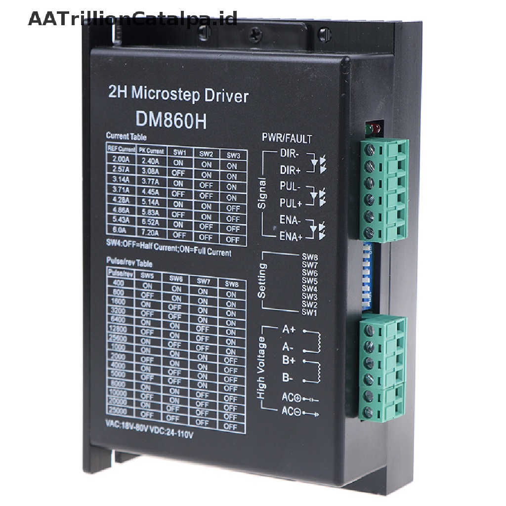 Stepper motor driver cintroller DM860 microstep brushless DC stepper