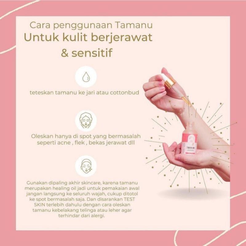 [READY STOCK] TAMANU OIL BY PEARL BEAUTY 5ML BPOM | PERLE BEAUTE