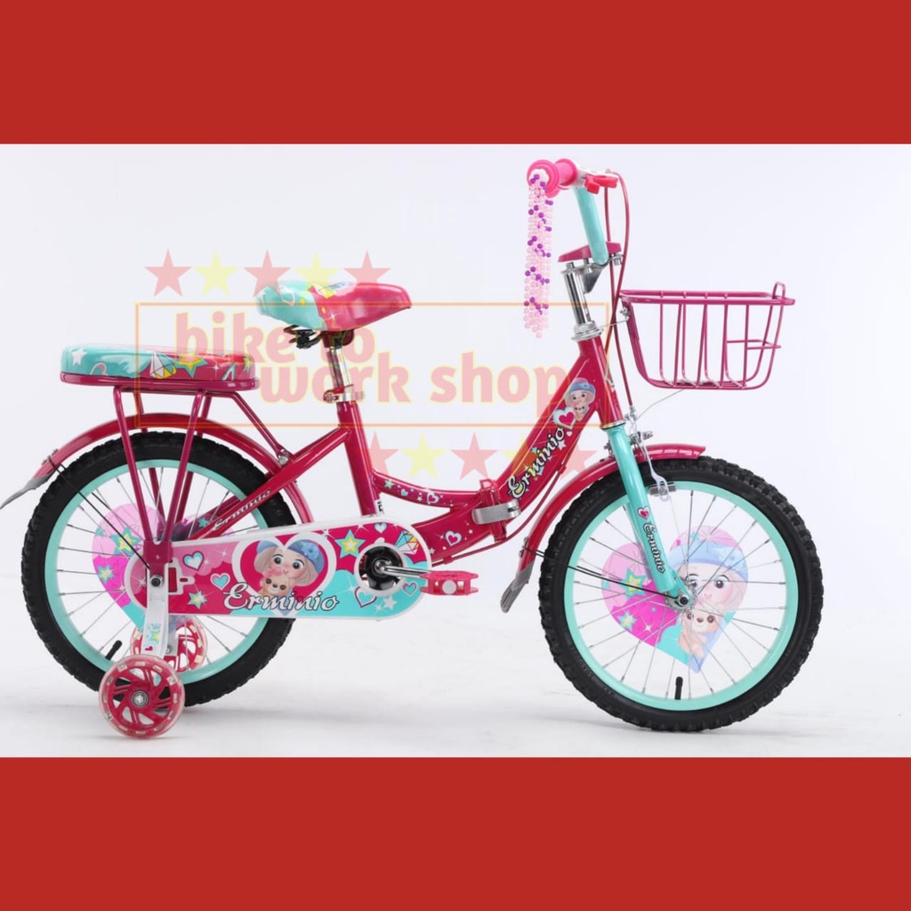 SEPEDA LIPAT MINI ANAK ERMINIO FORWARD 12 16 18 FOLDING BIKE PEREMPUAN