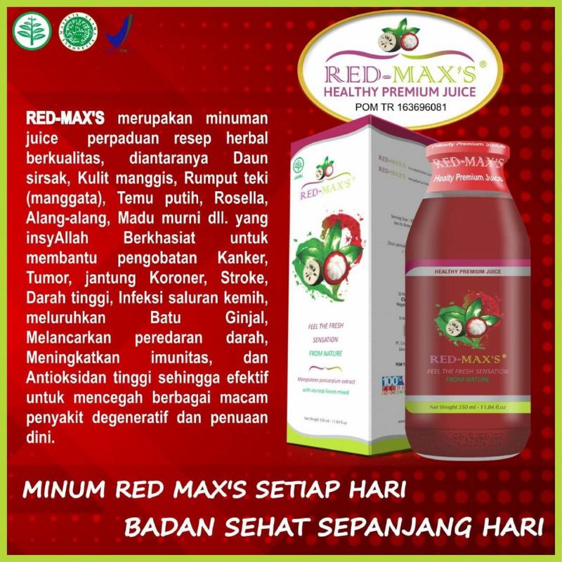 Ace Maxs Extra Kulit Manggis 100% ORIGINAL / Acemax's Kulit Manggis + Daun Sirsak