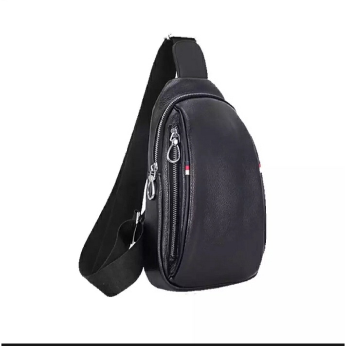 Tas Selempang Pria Cowok Kulit Import  Versi 2 keren