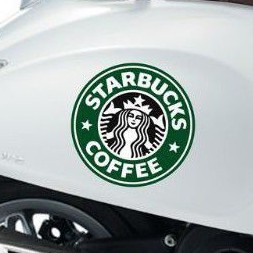 

Sticker Printing Cutting Starbucks universal bisa di pasang semua bodi motor isi udah 1set