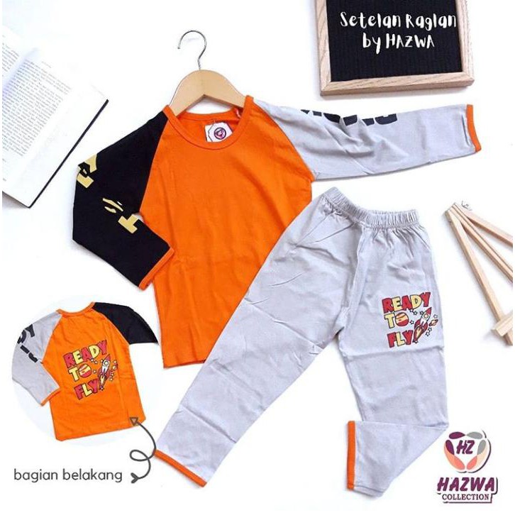 SET RAGLAN BOY HAZWA COLLCTION