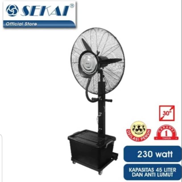 Sekai Misty Fan 30 Inch IST 3076  Kipas Berdiri Embun