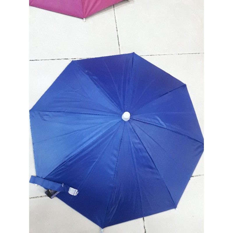 Payung Kepala/ Topi Payung Kepala 60cm Besar