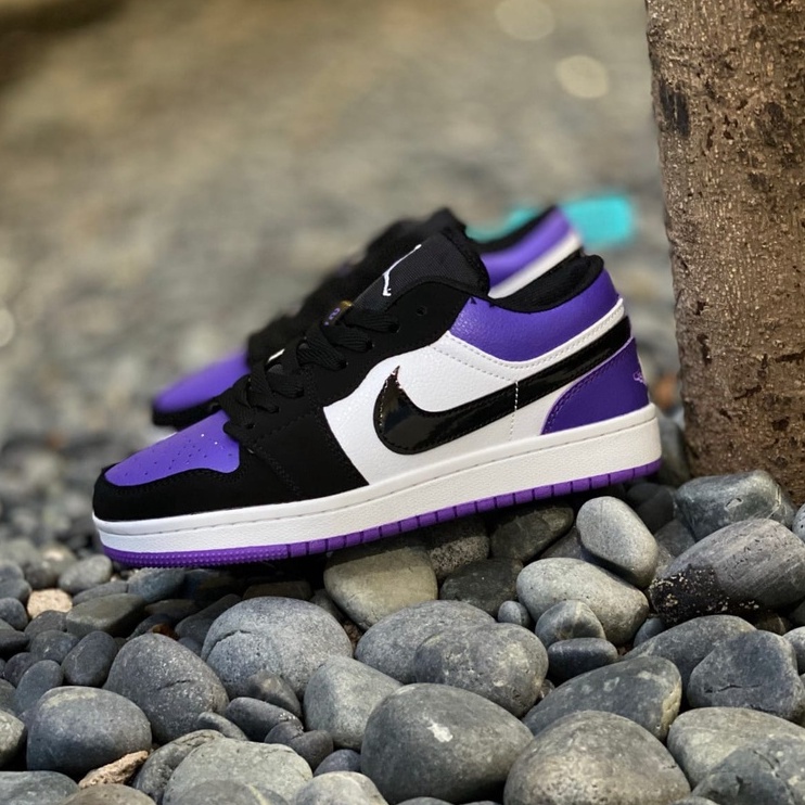 jordan 1 low retro white black