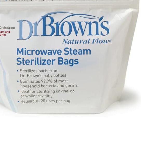 dr brown's natural flow microwave steam sterilizer