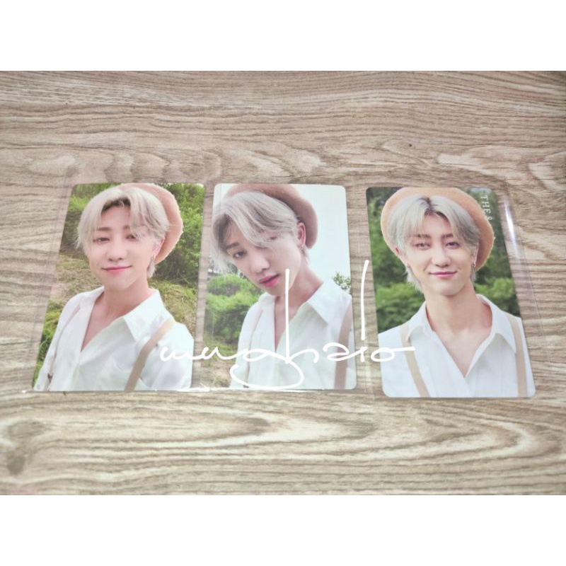 (BOOKED) PC Photocard The8 Minghao Seventeen beret an ode hope ver. svt