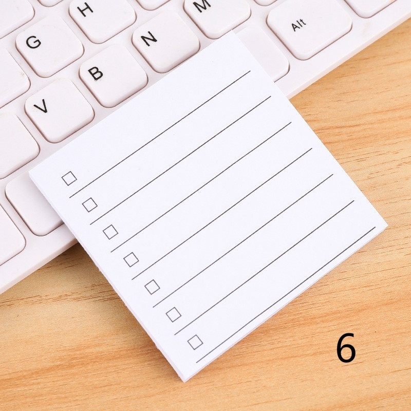 Planner to Do List Memo Padss Decoration Stickers Self-Adhesive Stationery Sticky Note